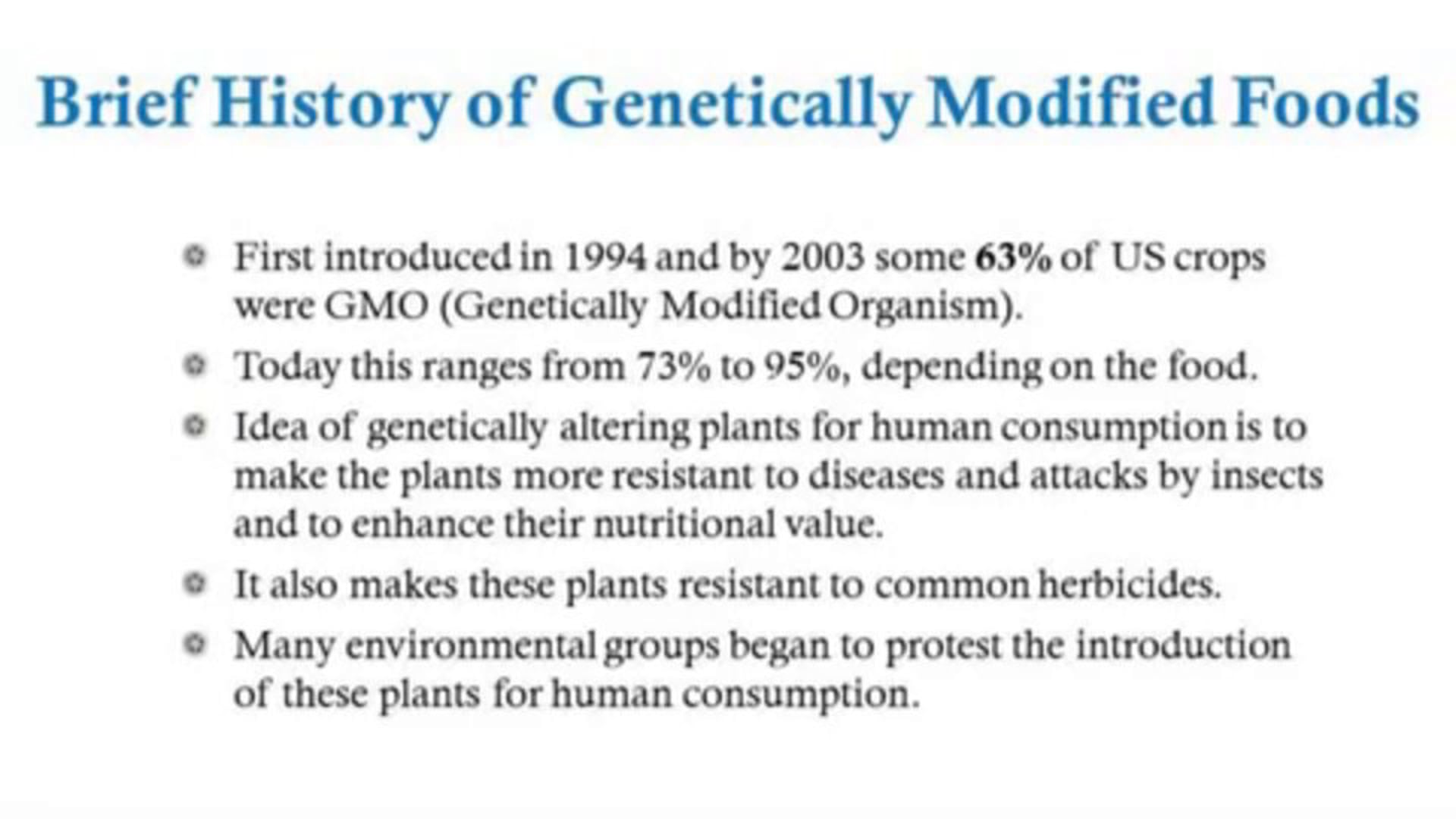 GMO Food — It's Worse Than We Thought - Dr. Russell Blaylock