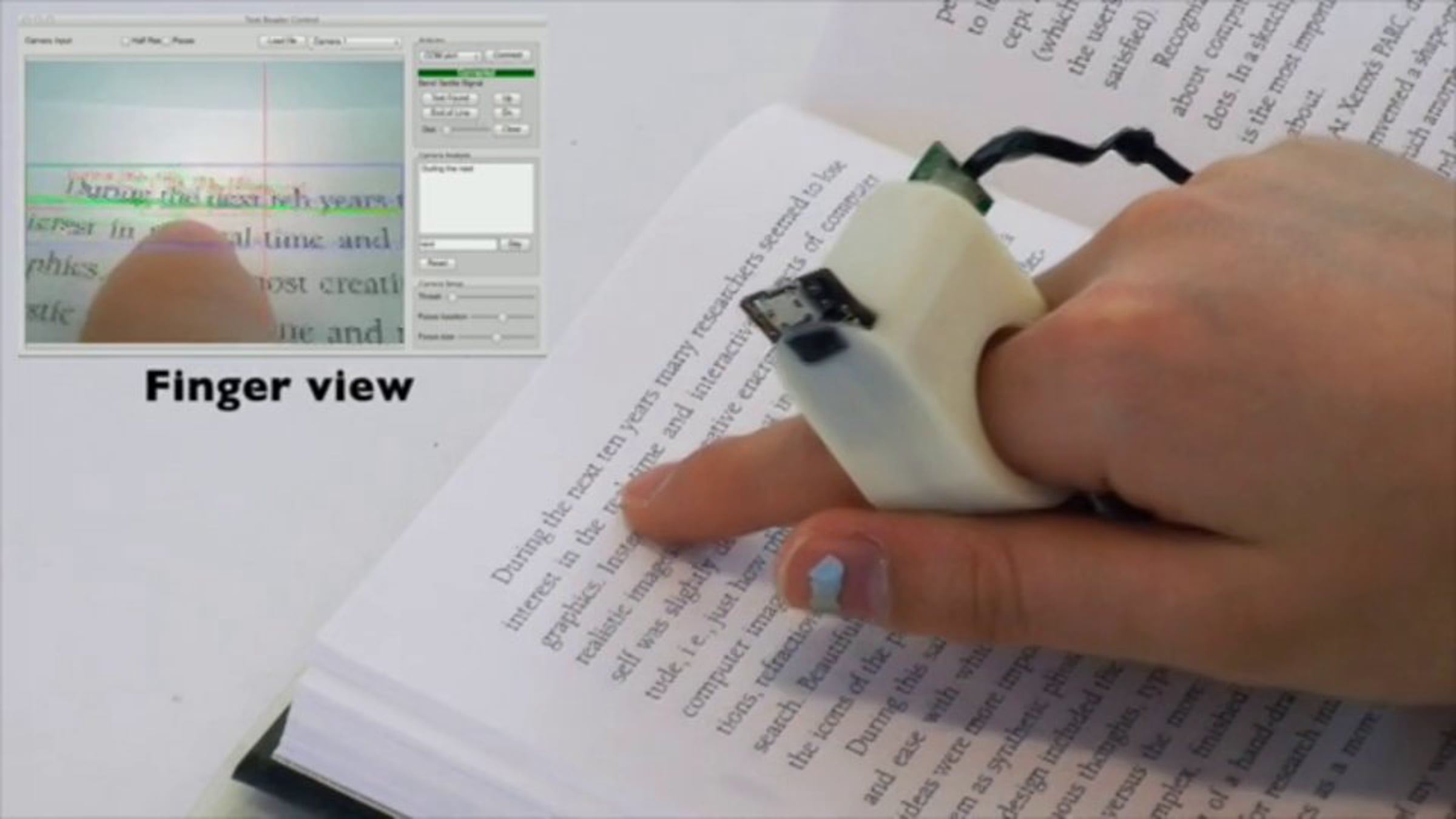 FingerReader - Wearable Text-Reading Device