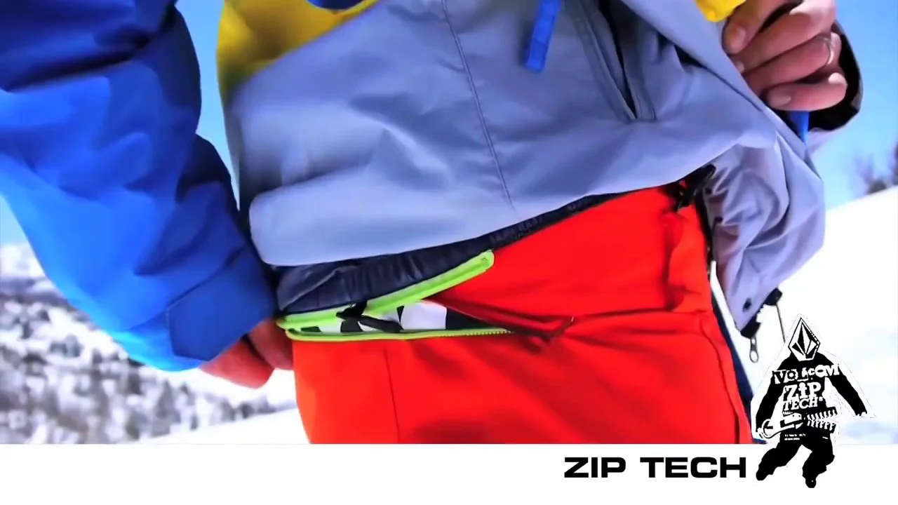 Zip discount tech volcom