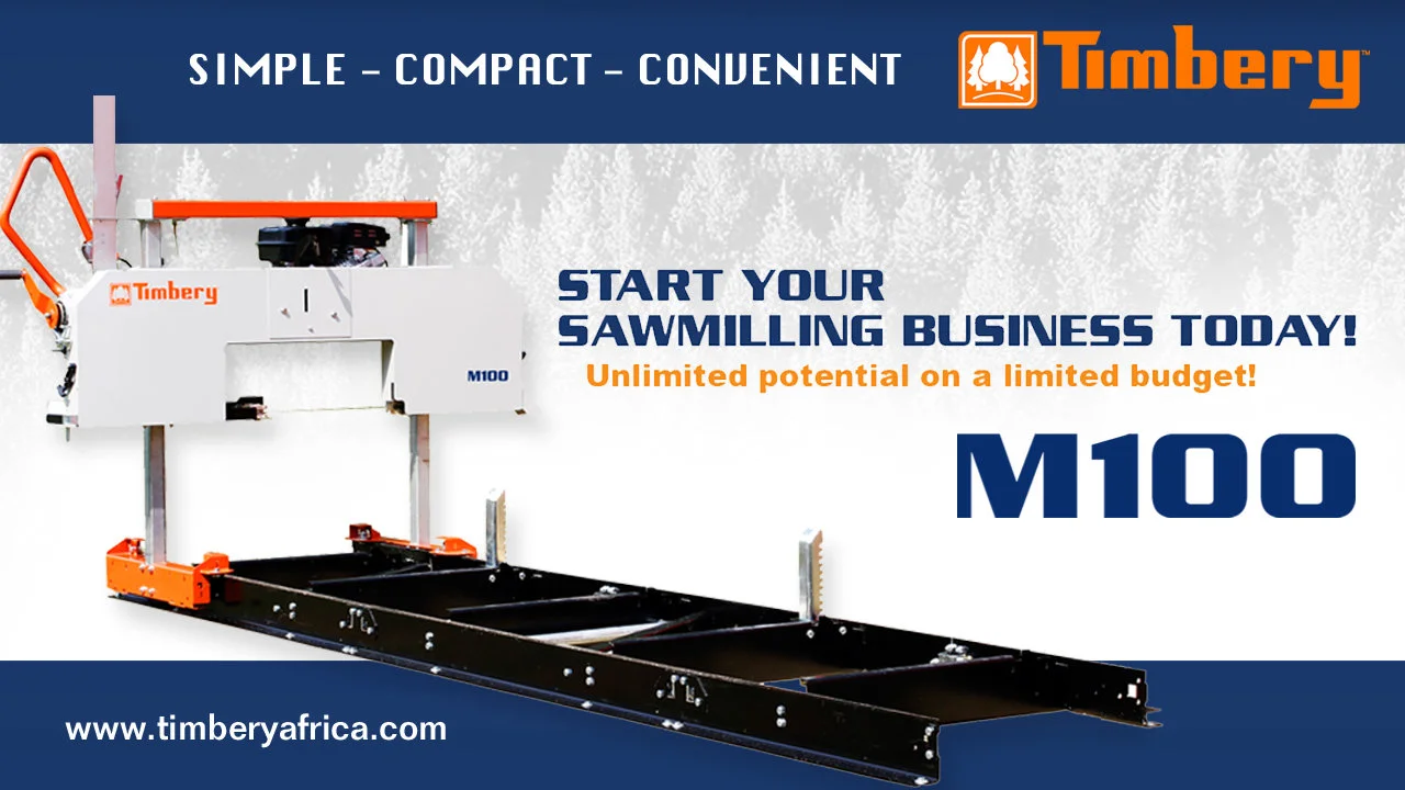 Timbery M100 Sawmill on Vimeo