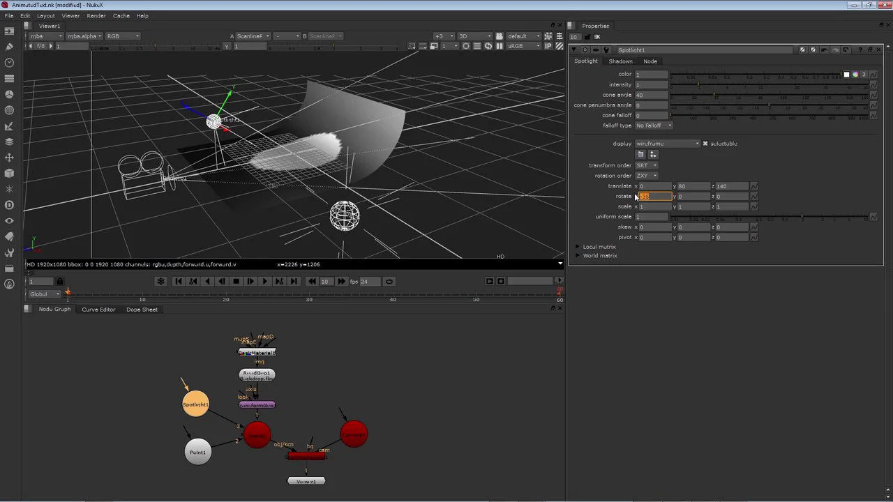 Animated text (1/2) - NUKE tips and tricks on Vimeo