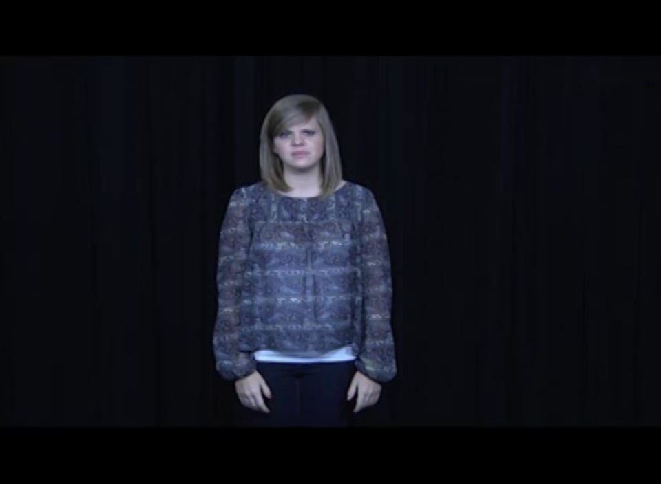 American Sign Language - ASHAMED on Vimeo