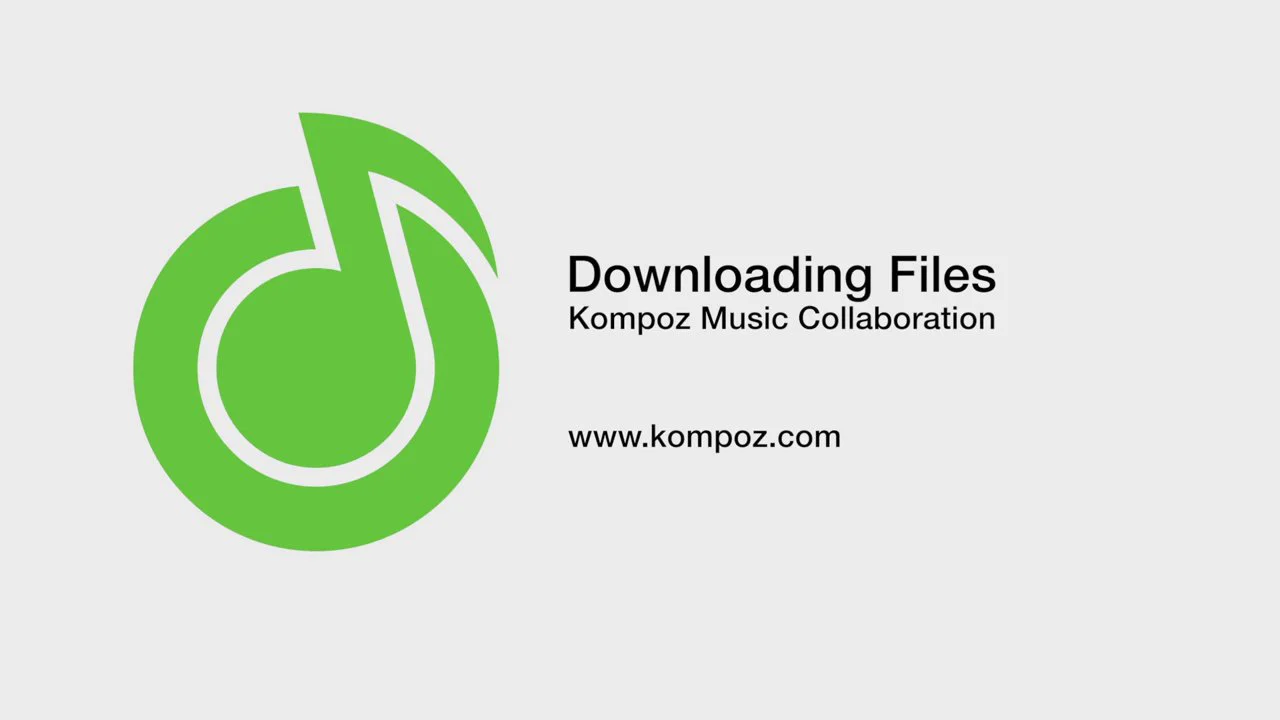 How to Download Audio Files with Kompoz Konnect