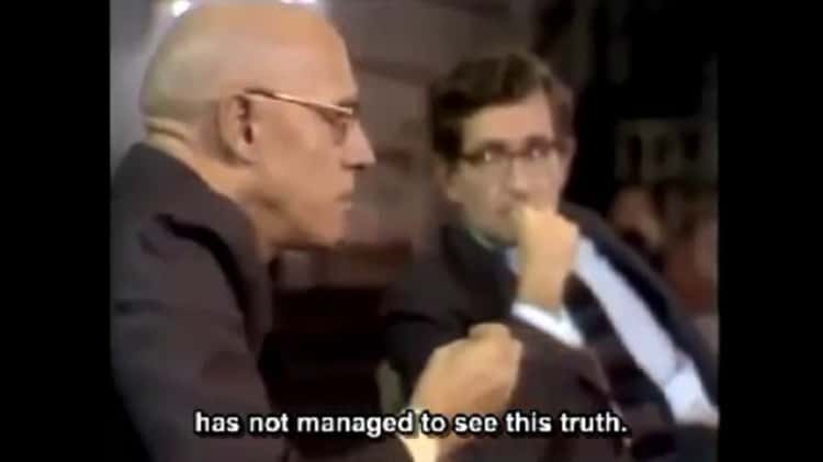 Chomsky Foucault Debate 1971 Human Nature and the Ideal Society Full with Subtitles