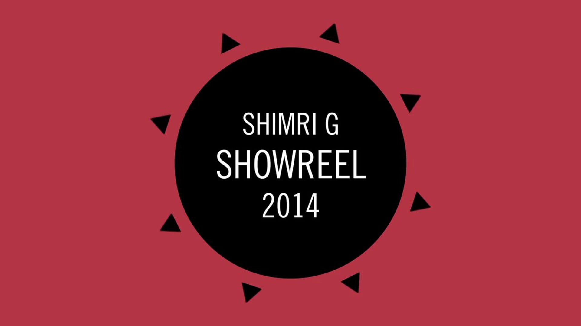 Shimri G - VFX & Animation Showreel 2014