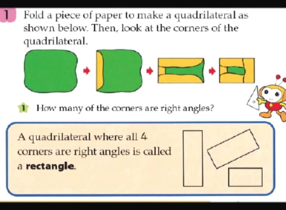 Constructing a Rectangle Through Paper Folding on Vimeo