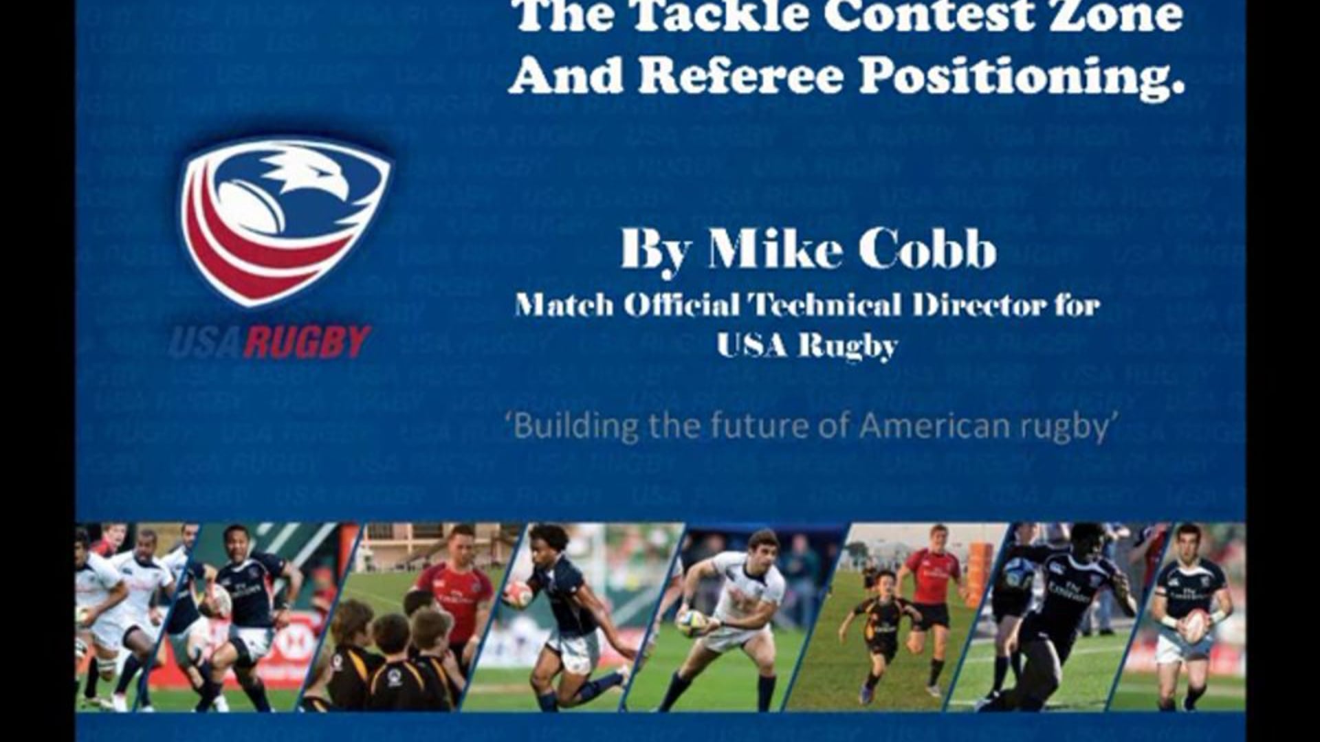 The Tackle Contest Zone Training Video