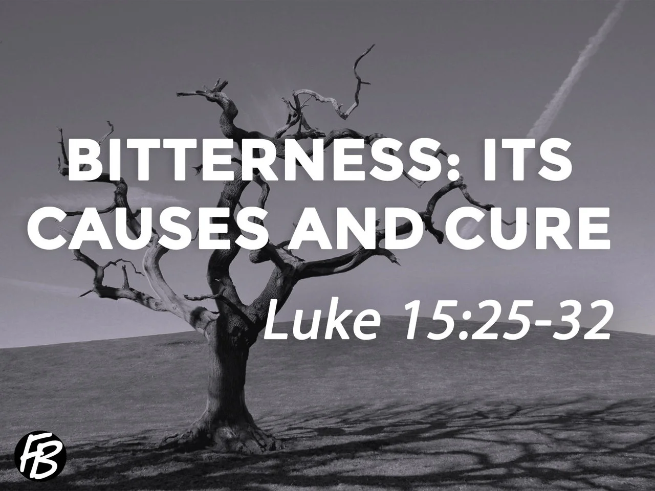 Bitterness: Its Causes and Cure on Vimeo