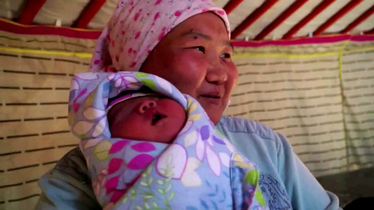 NLM Gjenbruk: Reklame Mongolia - Barna i teltet (00:40) on Vimeo