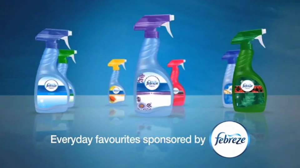 FEBREZE SPONSOR IDENTS