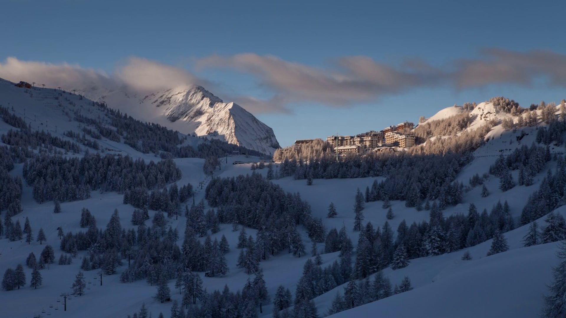 Sole su Sestriere TimeLapse