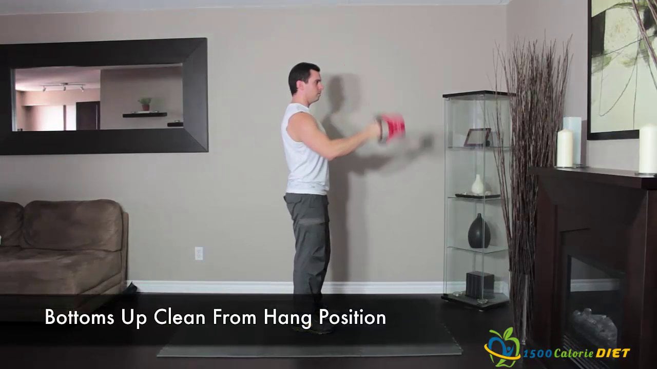 Bottoms Up Clean From Hang Position on Vimeo