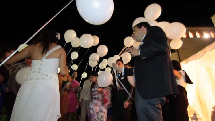 Palloncini Luminosi LED Bianchi Matrimoni