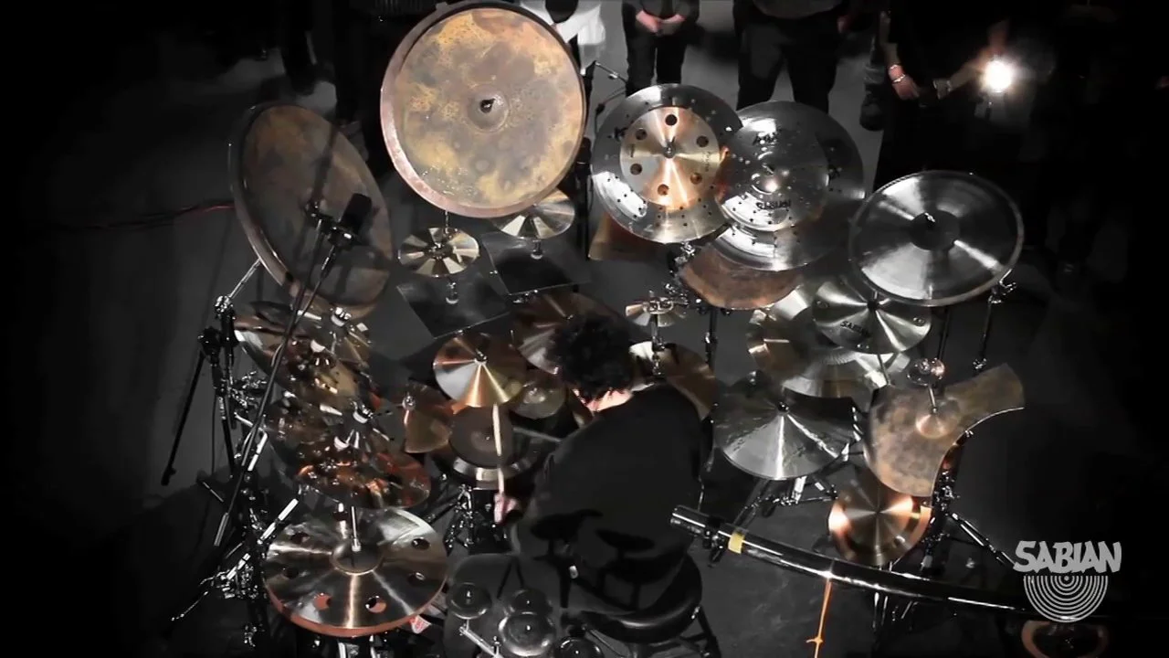 Terry bozzio deals drum set price