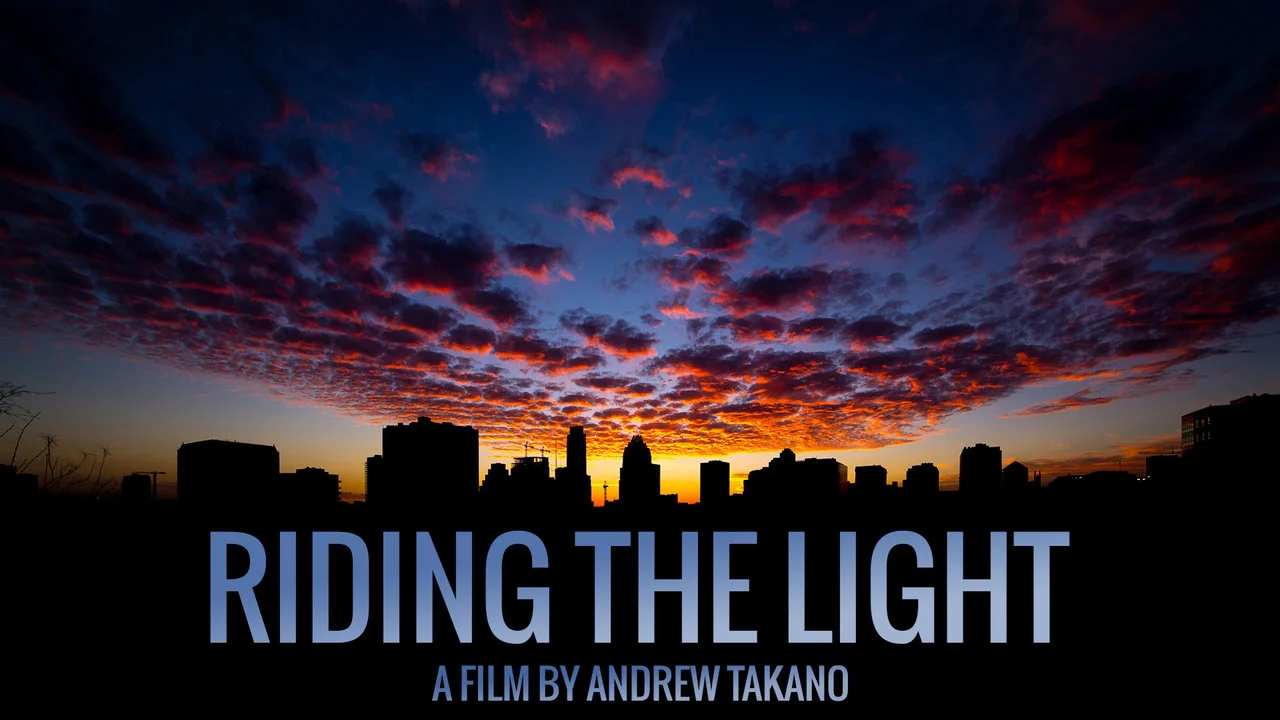 Riding the light. Riding the light