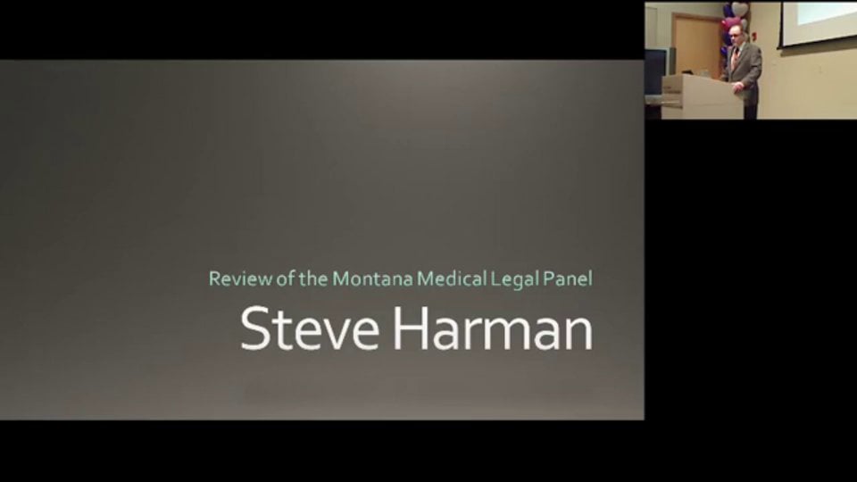 20140228 Montana Medical Legal Panel Revisited on Vimeo