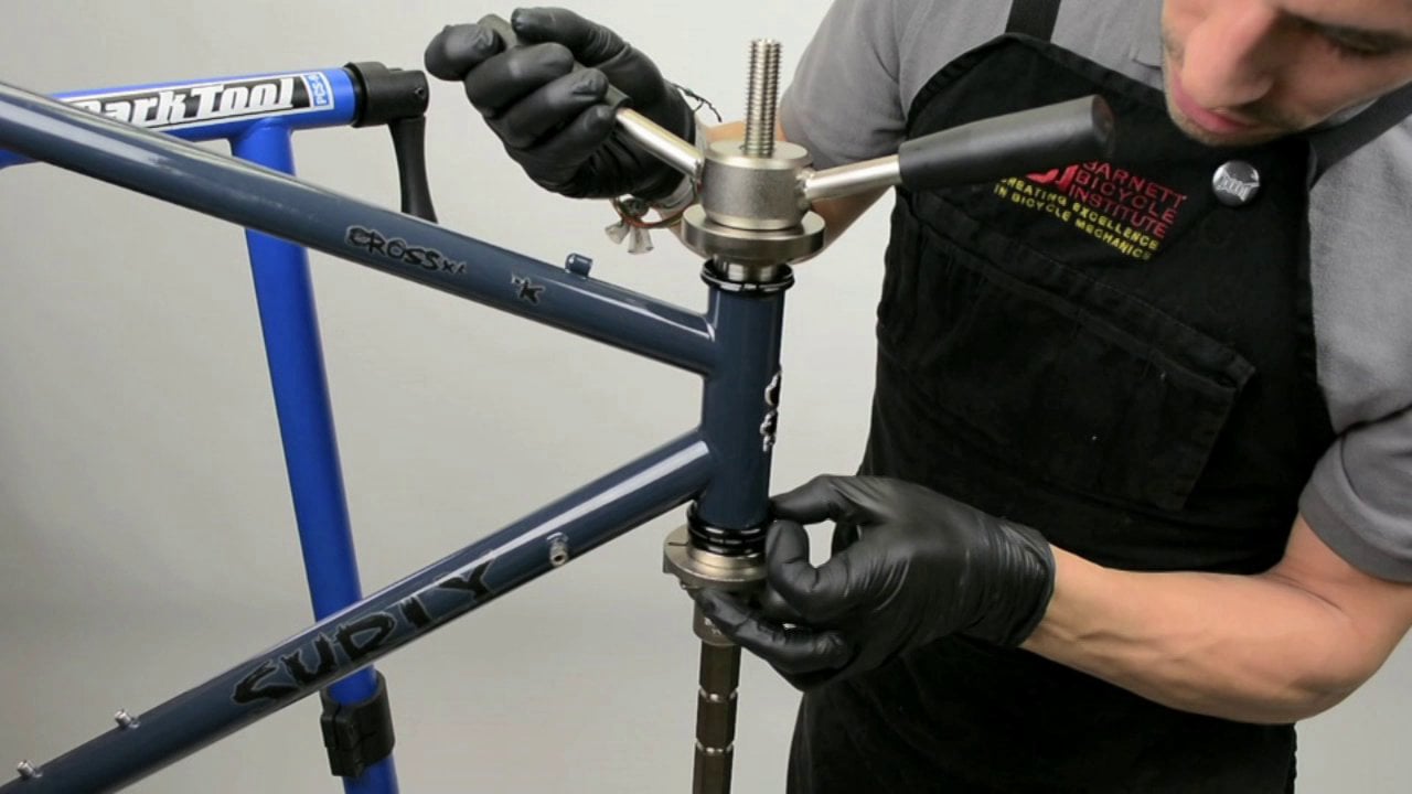 How to install a bicycle headset on Vimeo