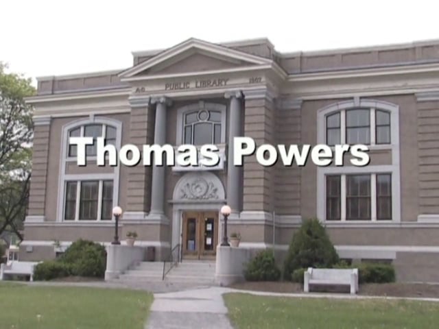 Authors at the Aldrich 2012 Thomas Powers