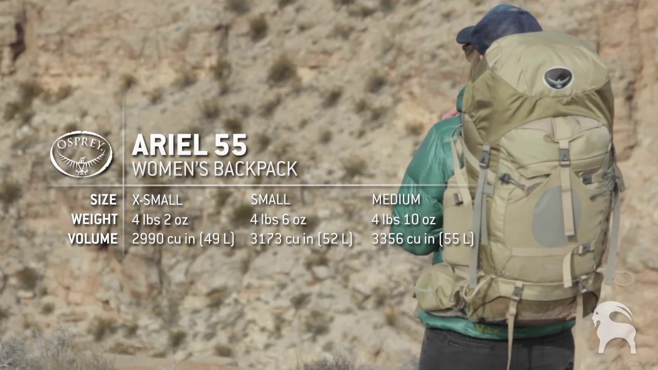 Osprey women's ariel 55 backpack sale