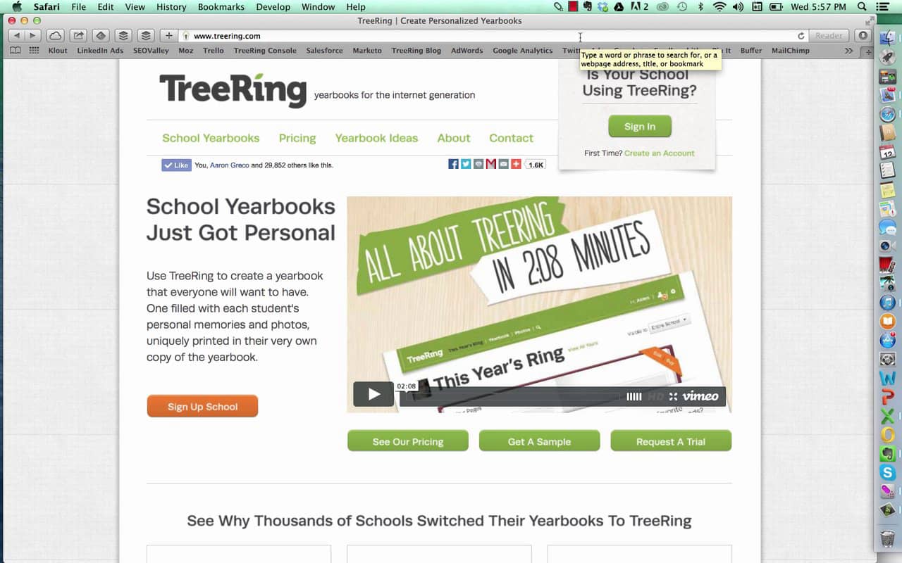TreeRing Getting Started Part 1 How to Create a Parent or Student