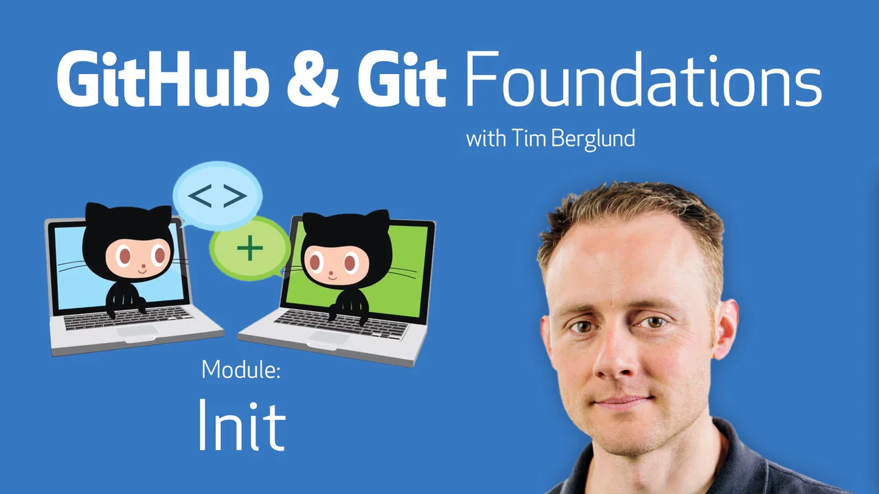 Init • GitHub & Git Foundations on Vimeo