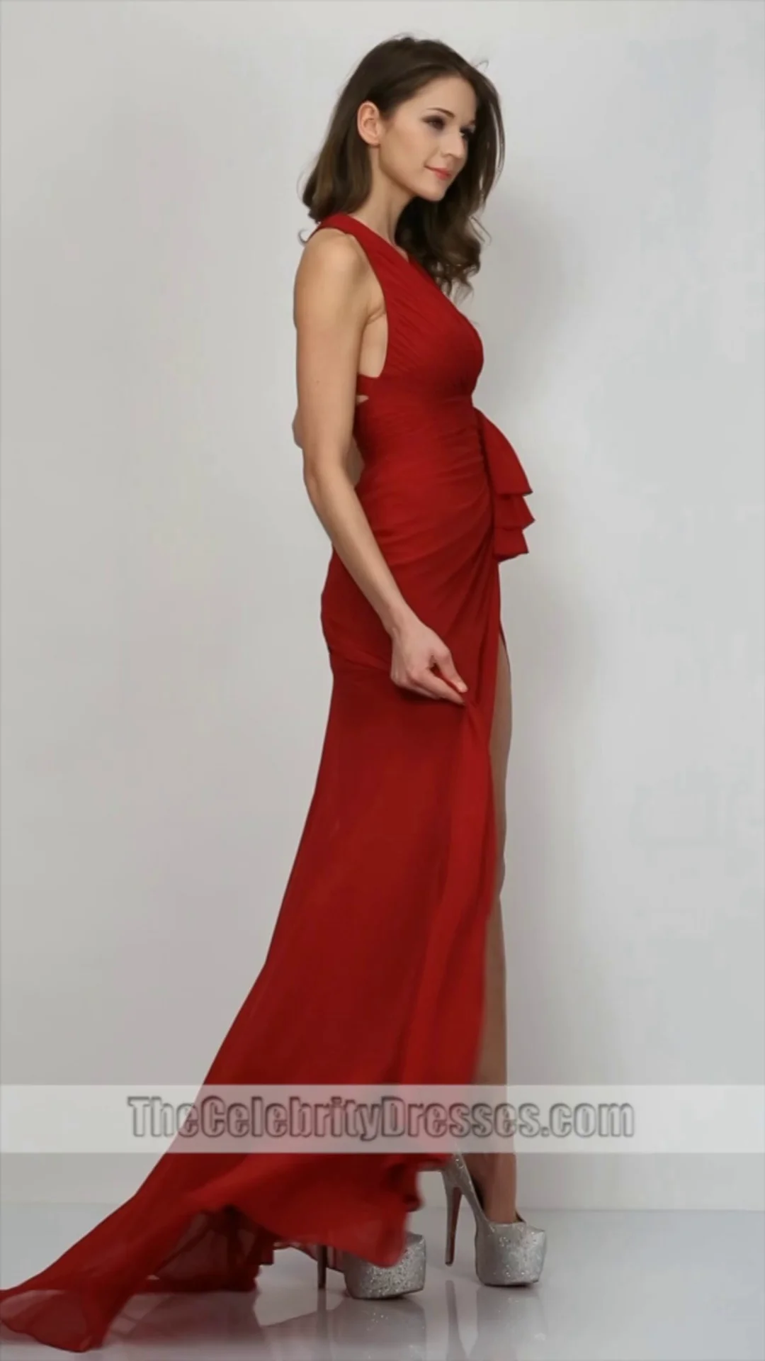 miranda kerr red dress golden globes Burgundy Prom 2013 Carpet fall maxi dresses