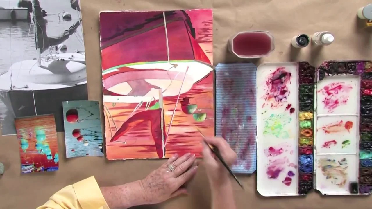 Mark Mehaffey: Paint Acrylic Landscapes - Understanding Sun