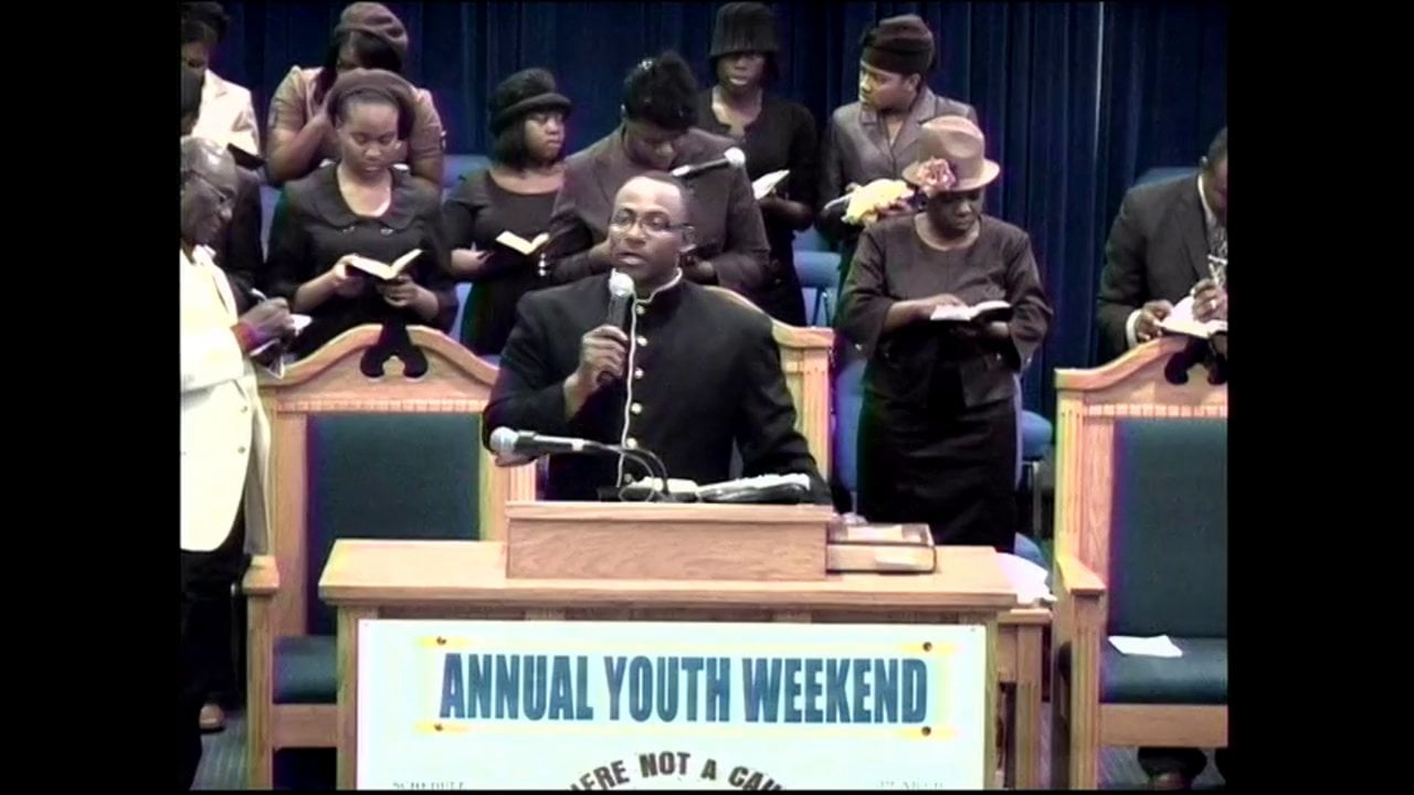 05-01-10, Minister Anthony Scott, Somethings Are Worth Fighting For