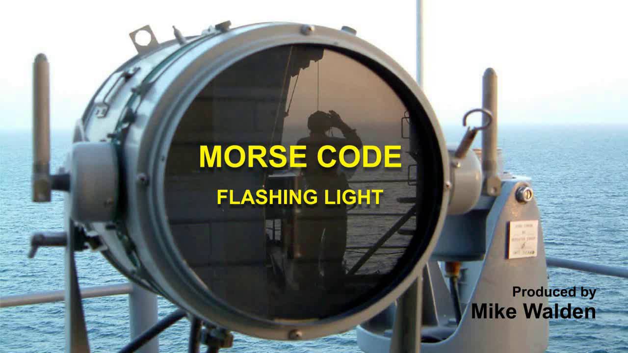 Morse Code Flashing Light The Alphabet on Vimeo