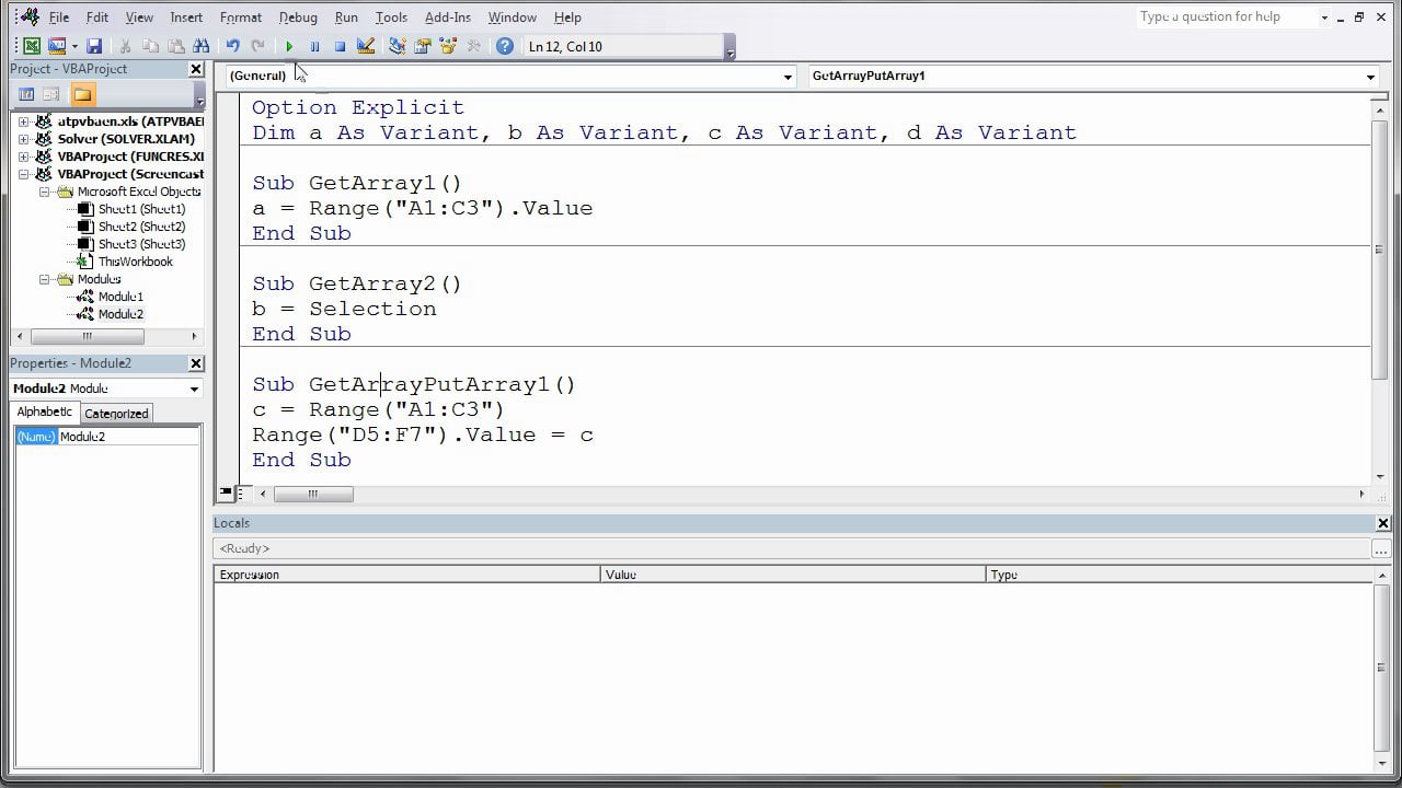 Importing and Exporting Data Using VBA on Vimeo