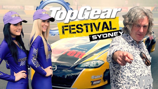 Jeremy Clarkson and Top Gear Festival Sydney Test