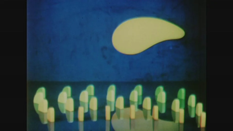 Composition in Blue (excerpt) by Oskar Fischinger