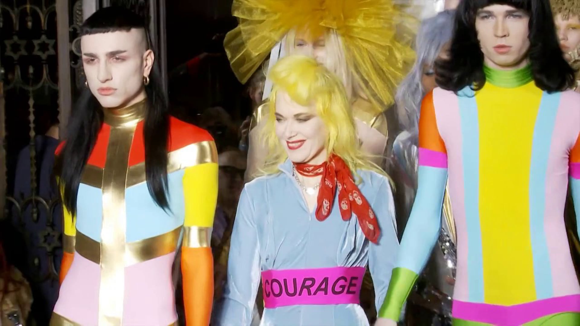 Pam Hogg AW 2014 COURAGE