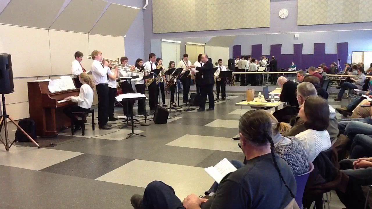 Falmouth HS Jazz Band Combo - Maine Instrumental Jazz Festival 2014