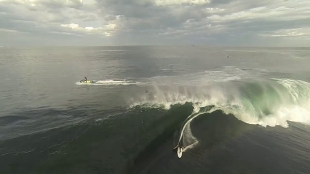 Cape Fear – Tow-ins view from Quad-Copter from Marc Hamilton