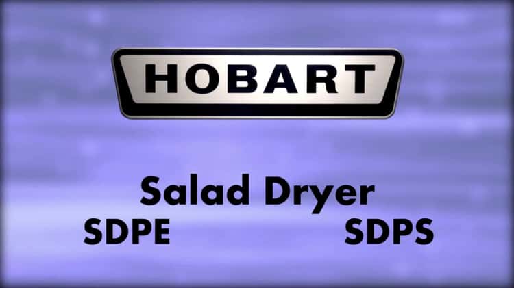 Hobart Salad Dryer Video