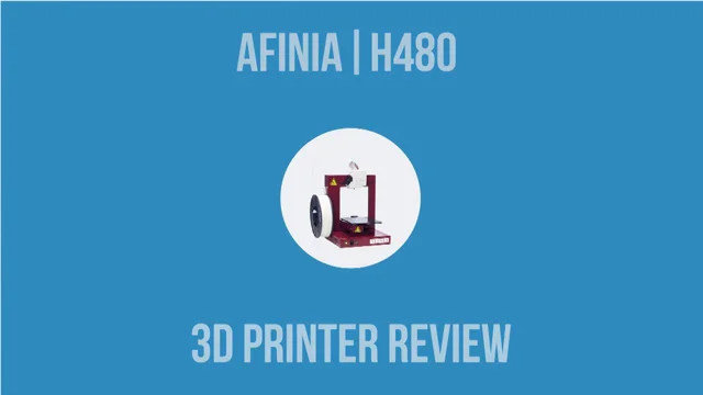 Afinia H480 3D Printer Review - To Buy a 3D Printer