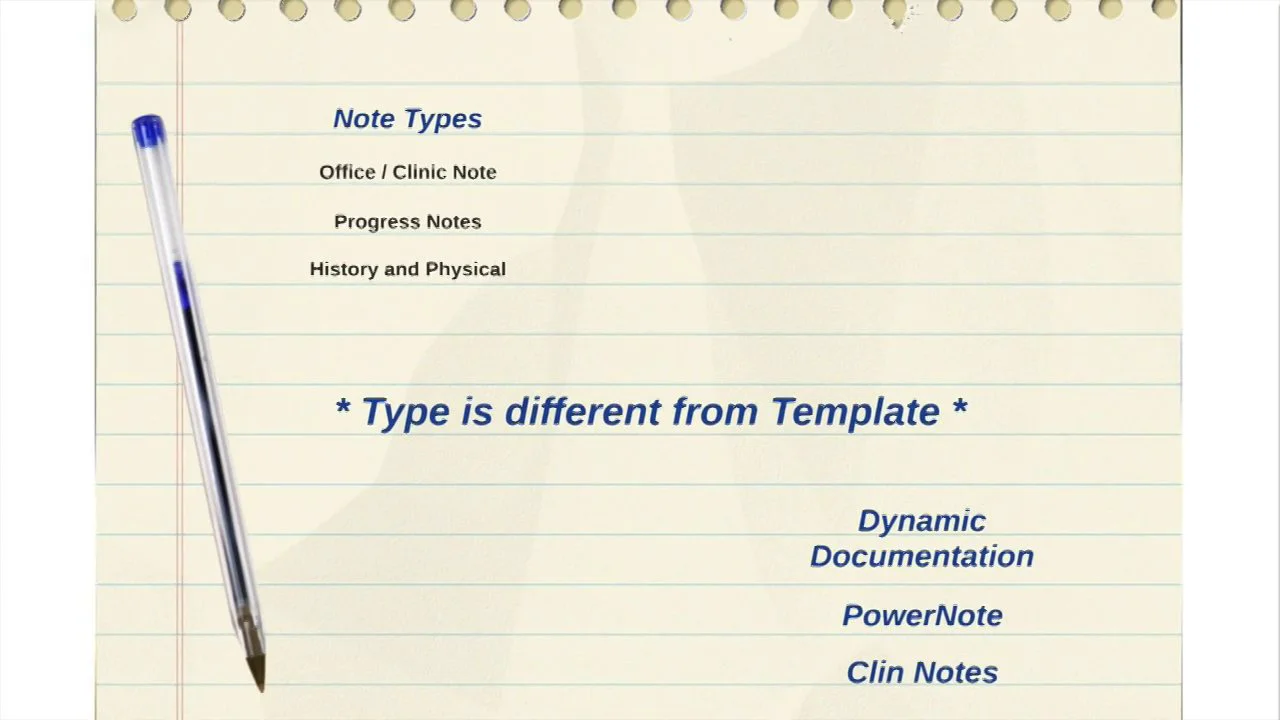 Note Type Selection on Vimeo