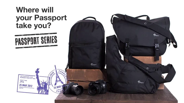 Passport Series bags for camera, laptop and personal gear