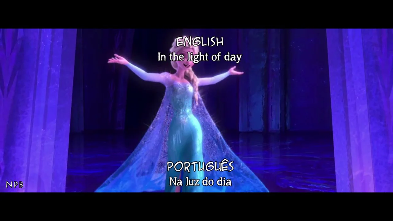 Let it Go & Livre Estou ~ MIX (English & Brazilian Portuguese