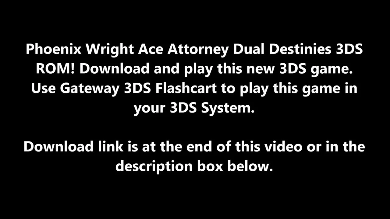 Ace attorney dual destinies 3ds store rom download