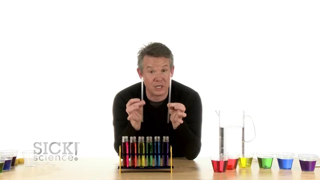 Liquid Layers - Salt Water Density Straw - Steve Spangler