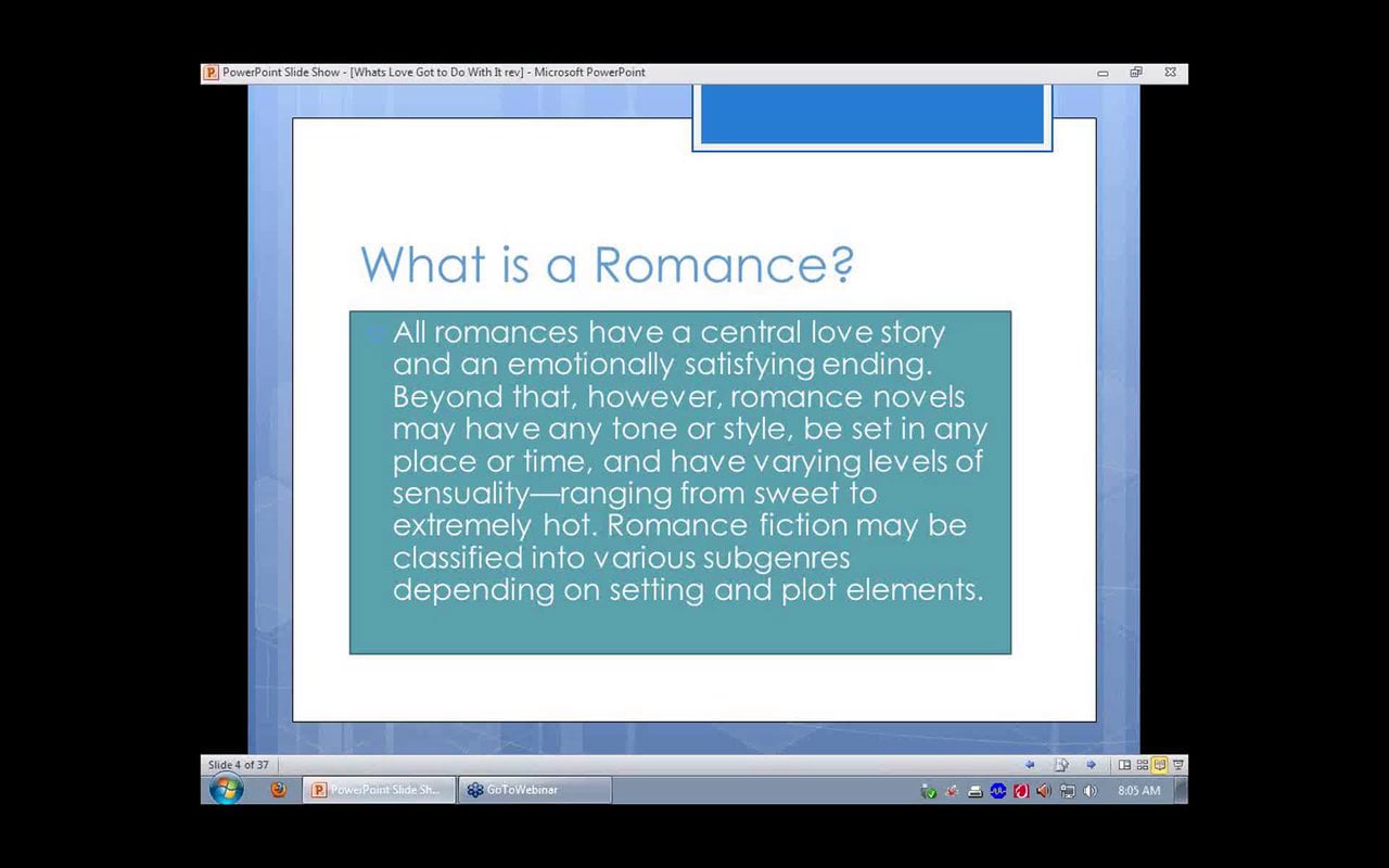 Genre Overview: Romance