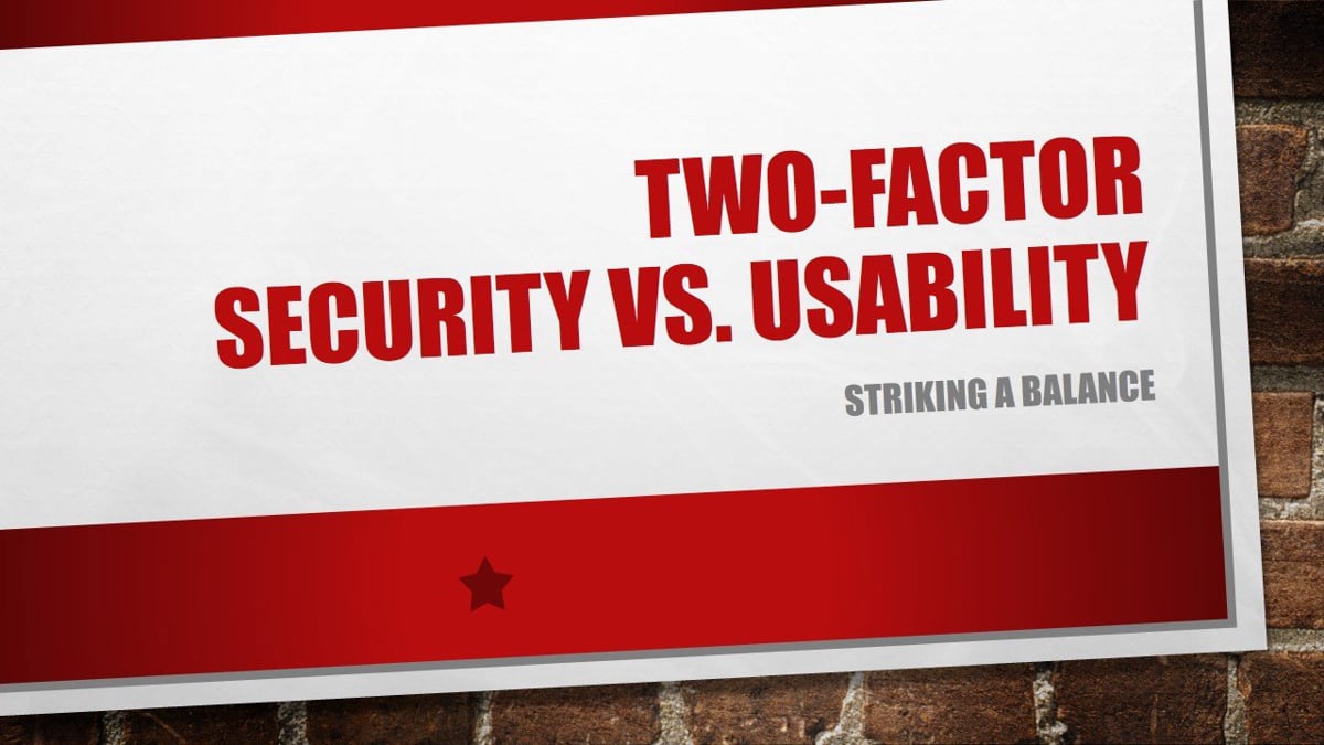Two-Factor Authentication on Vimeo