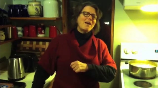 Sally sang against oil drilling…