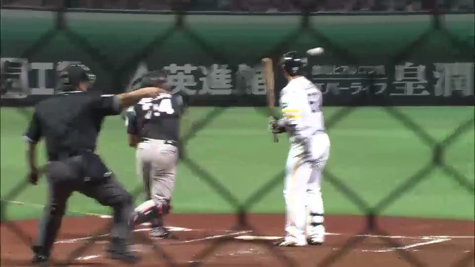 マリーンズのルーキー吉田 盗塁阻止でピンチ防ぐ!! 2014/3/30 H-M