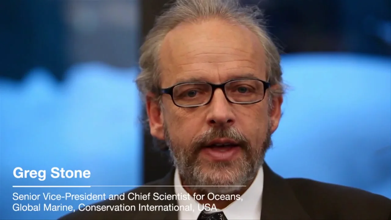 Conservation International Press Reels - Executive Vice President and  Marine Biologist, Dr. Gregory Stone