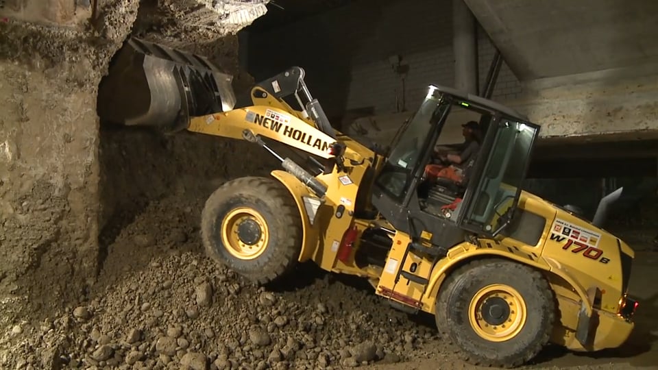 Preview: Reportage Construction Site Durchmesserlinie Zurich | Railway Tunnel Construction