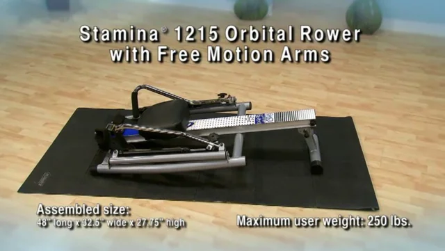 Stamina orbital hydraulic online rowing machine