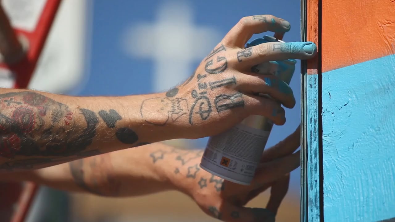 Ben Eine - Amusement Times